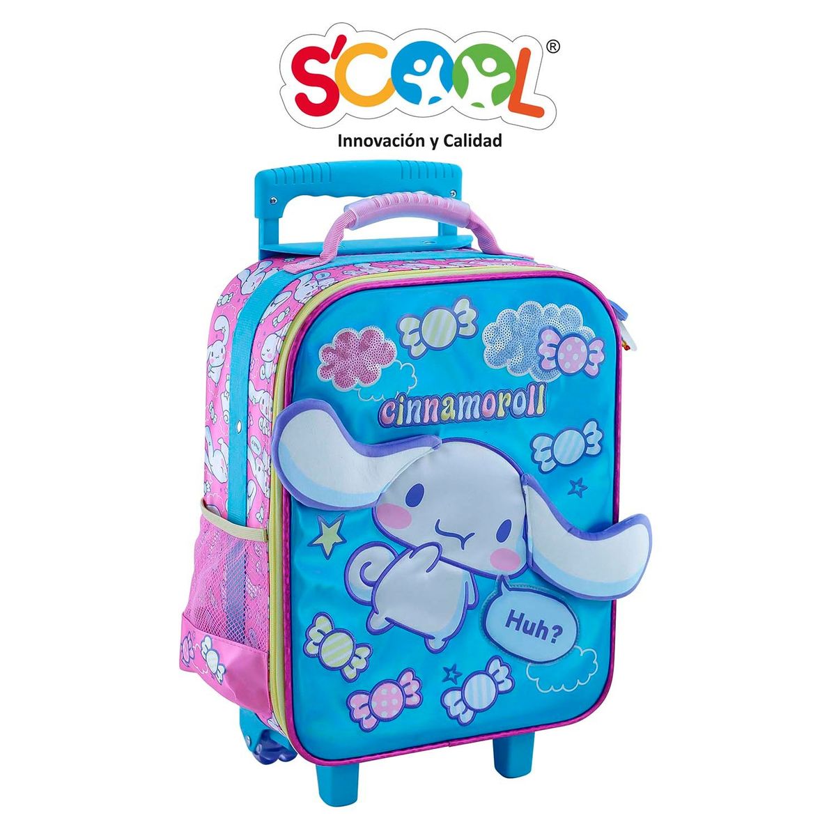 SCOOL - SET MALETA SCOOL MAGIC PREMIUM GDE TELA CINNAMOROL