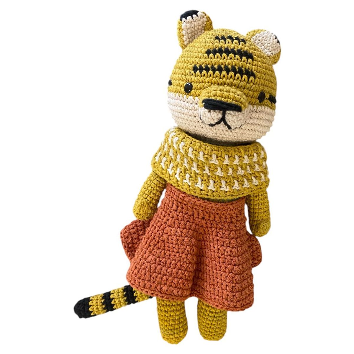 GENERICO - Peluche de Apego, Amigurumi  Tigresa