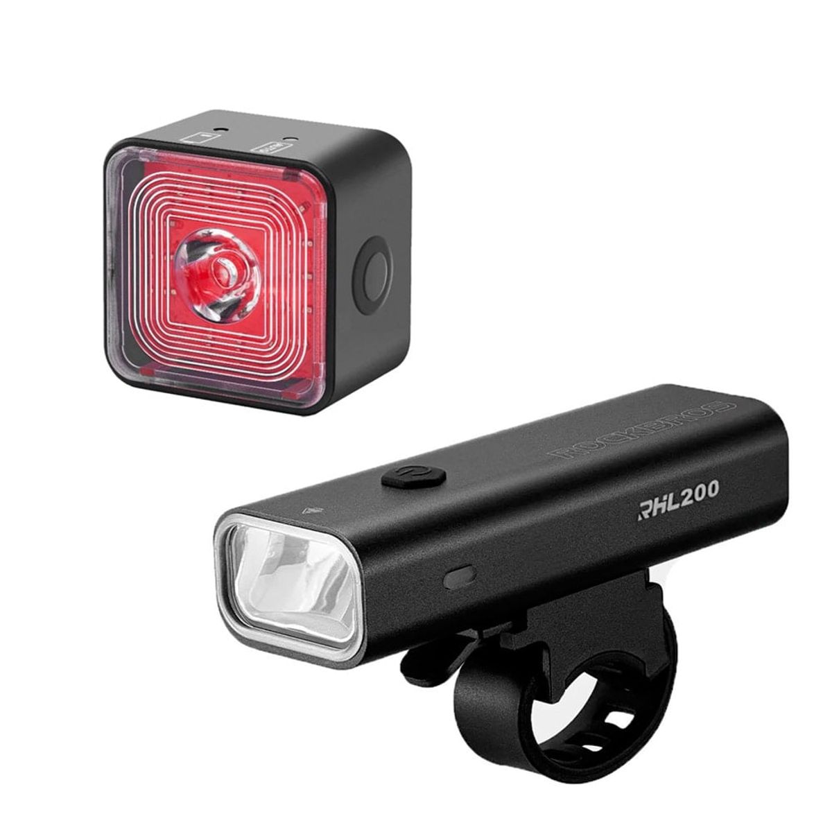 ROCKBROS - Pack de Luz delantera y trasera Rockbros