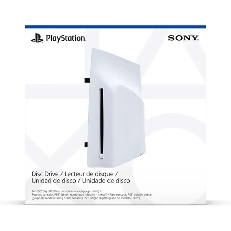 SONY - Lector de Disco para PS5 Slim Digital y PS5 Pro