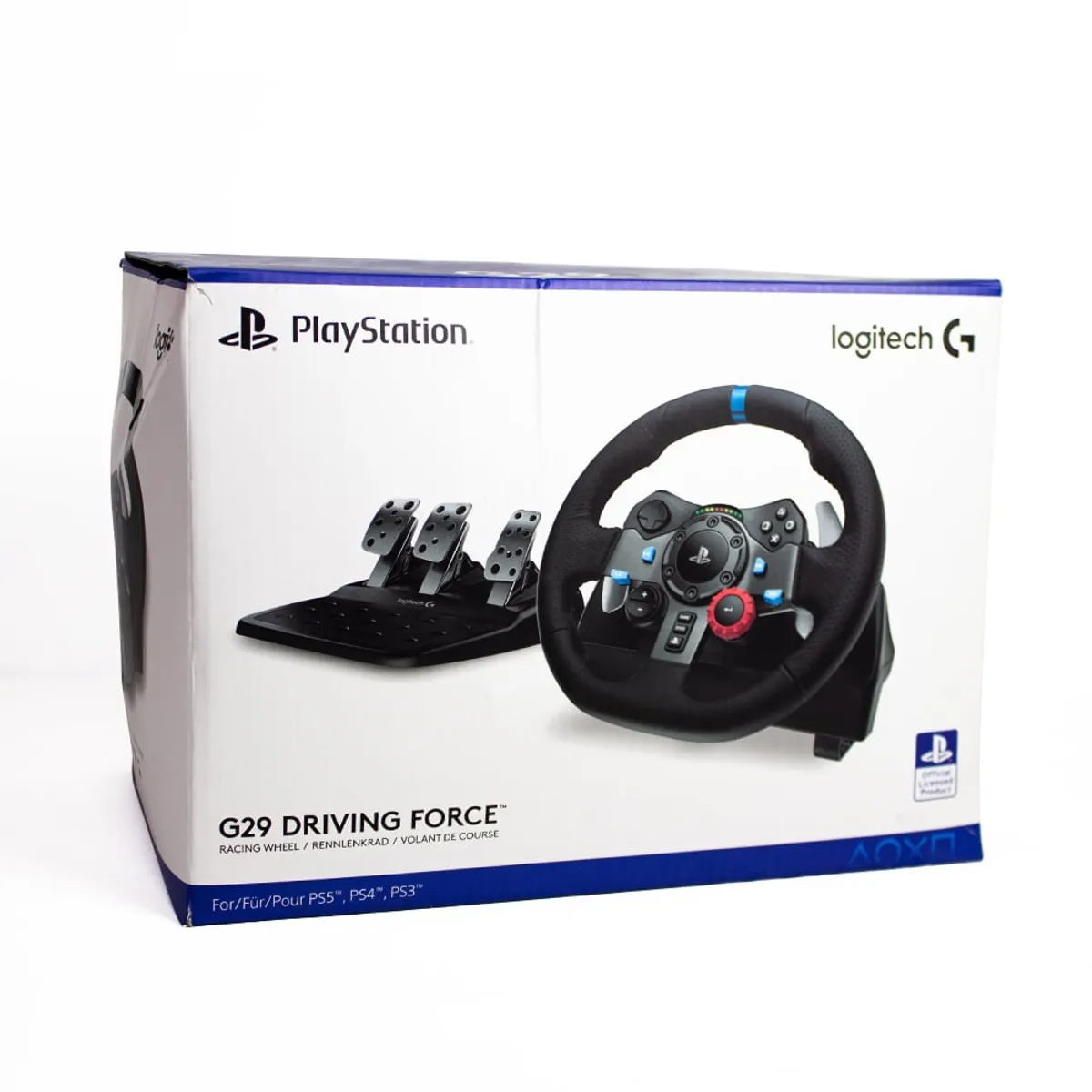 LOGITECH - Logitech G29 Timón para PS5PS4PC Incluye pedales