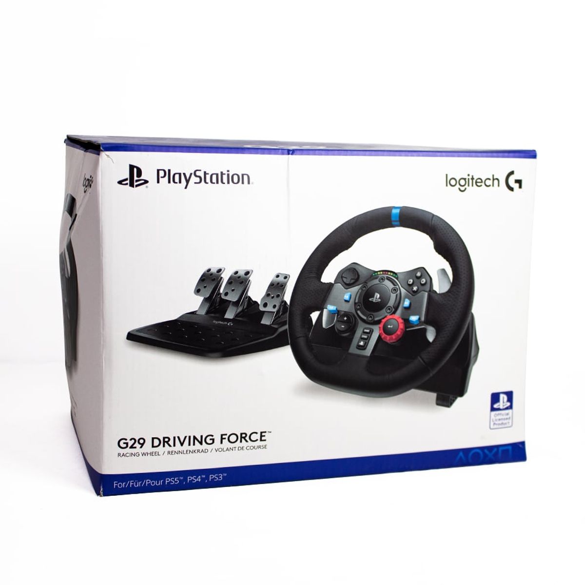 LOGITECH - Logitech G29 Timón para PS5PS4PC Incluye pedales