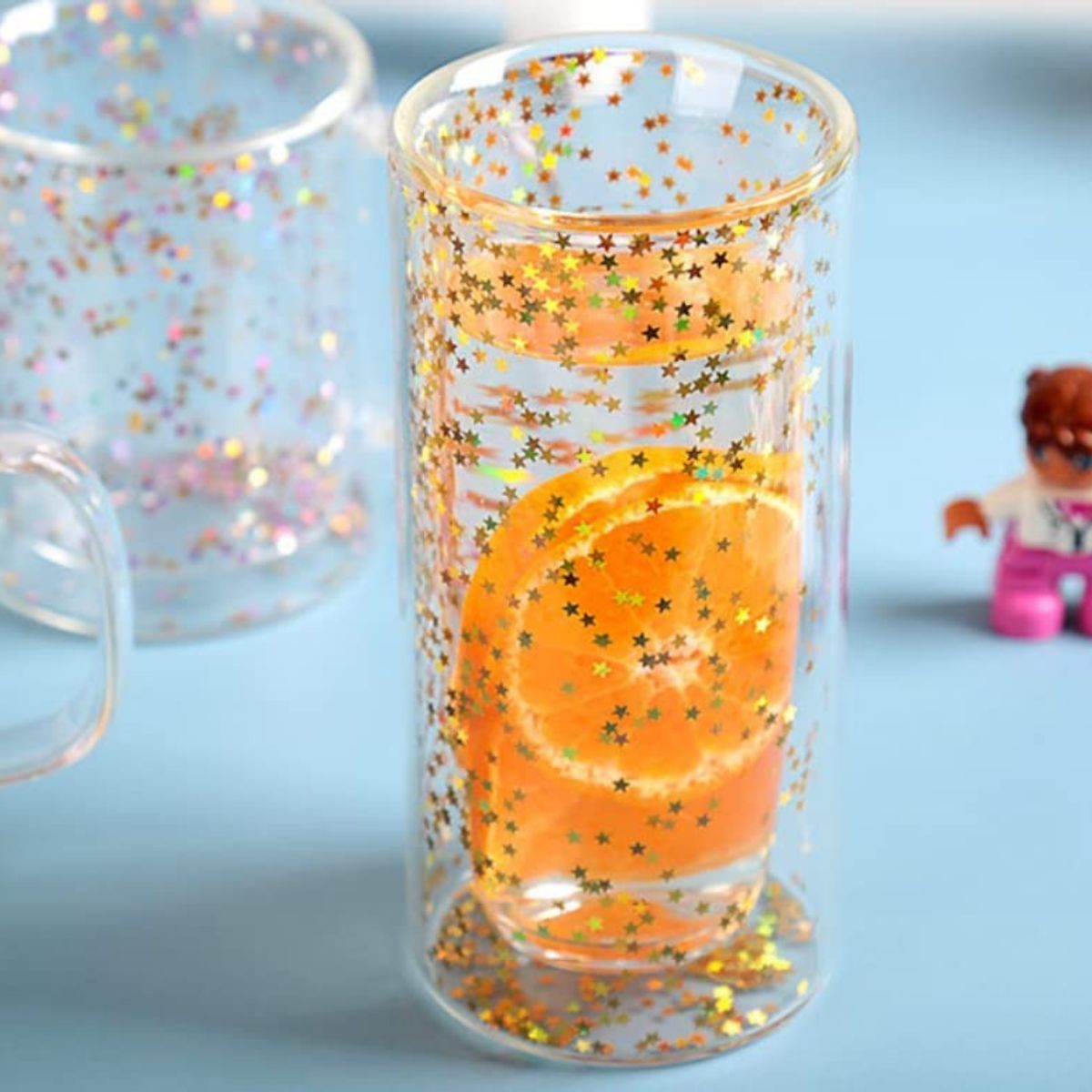 GENERICO - VASO DE DOBLE FONDO ESTRELLAS