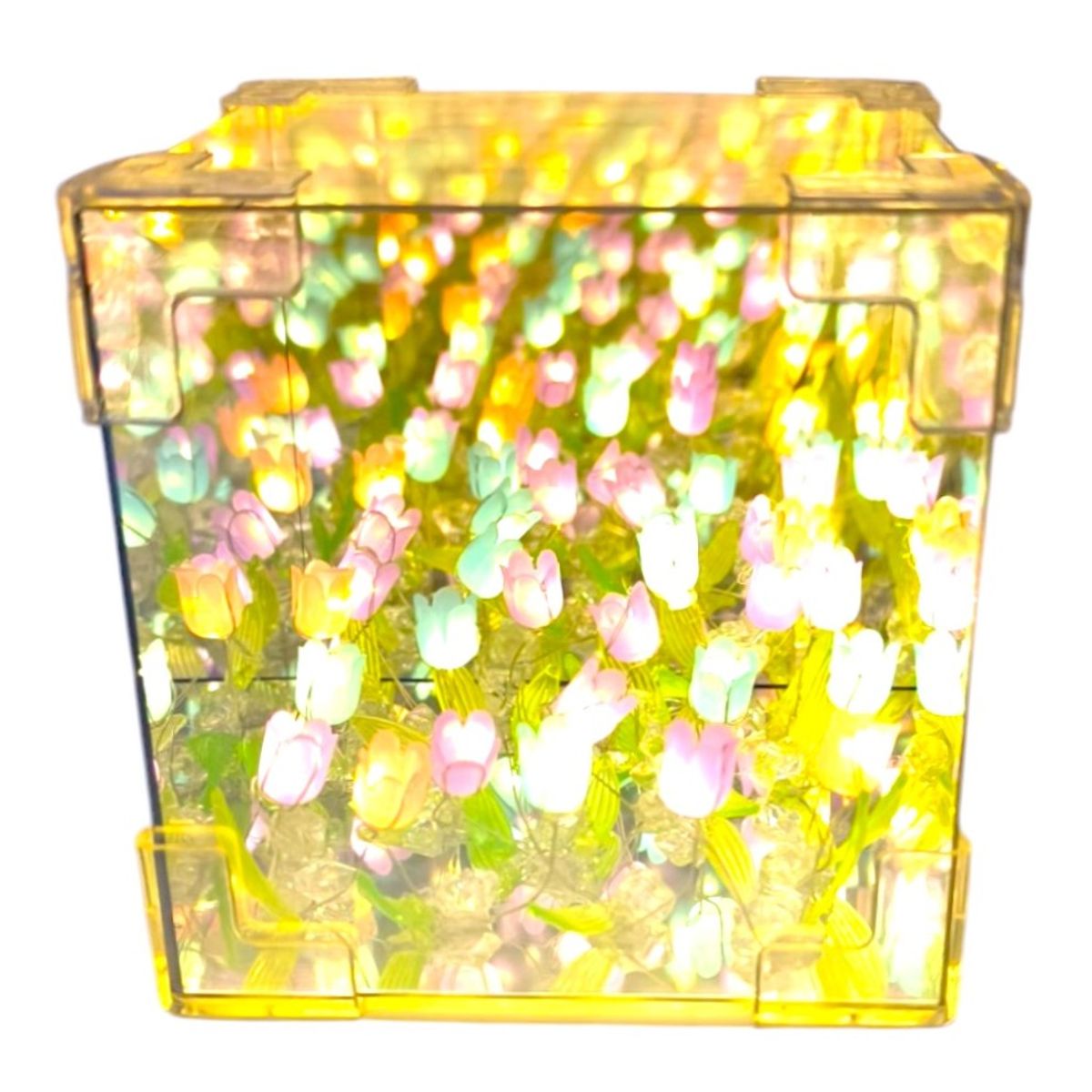 GENERICO - Lampara  Cubo Tulipanes