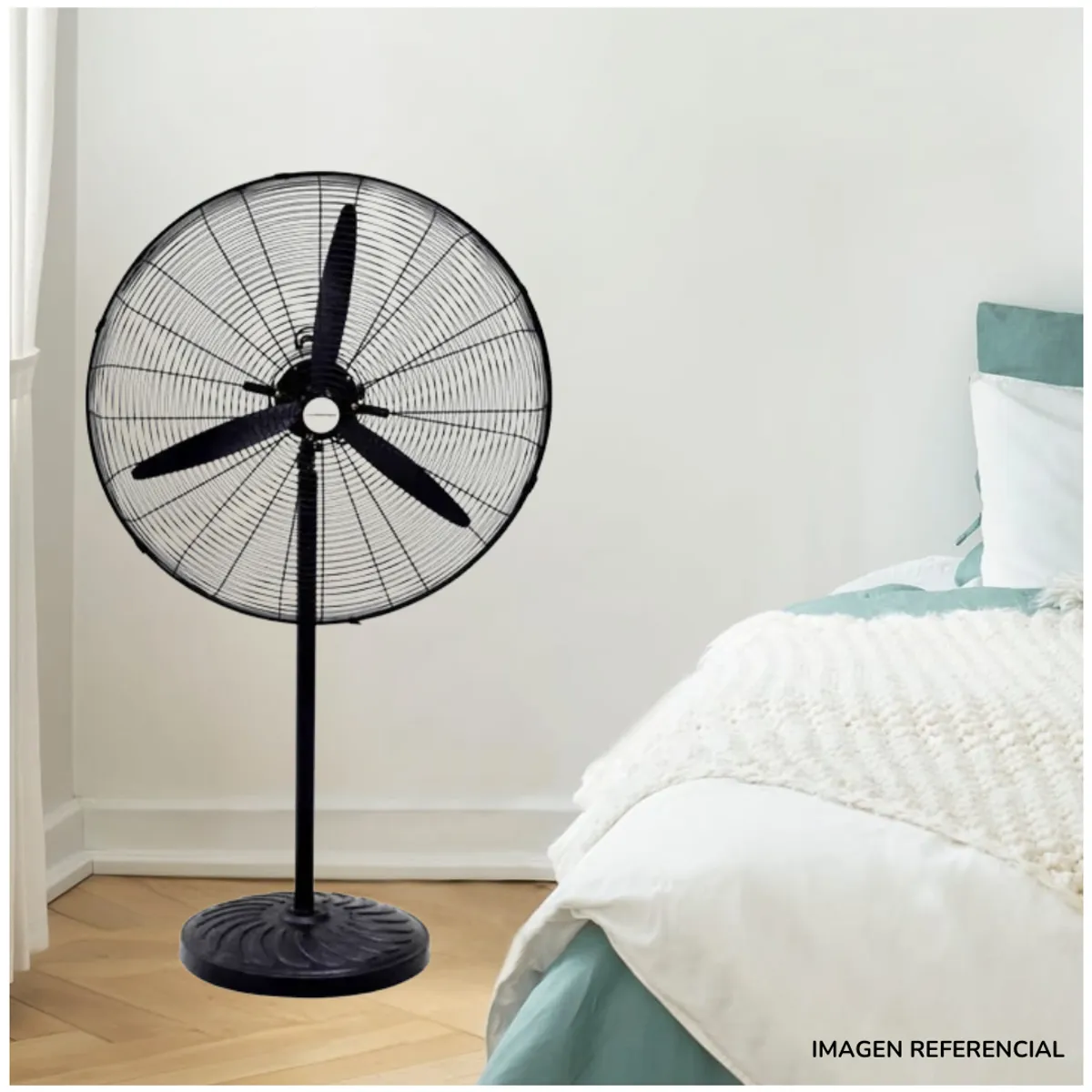INSPIRA MARKET - Ventilador Industrial 26" de 160 Watts 3 Velocidades