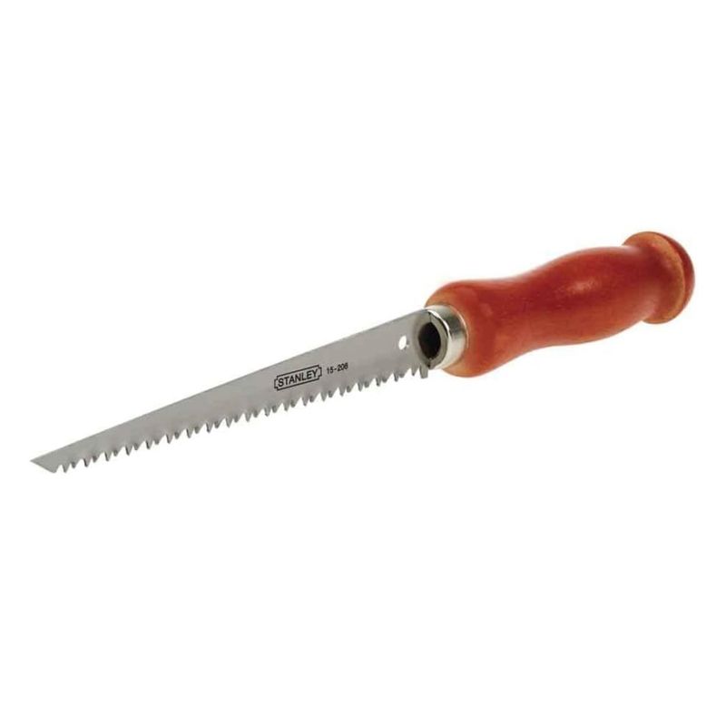 STANLEY - Serrucho para drywall paredes de yeso 6 " 152mm STANLEY 15-206