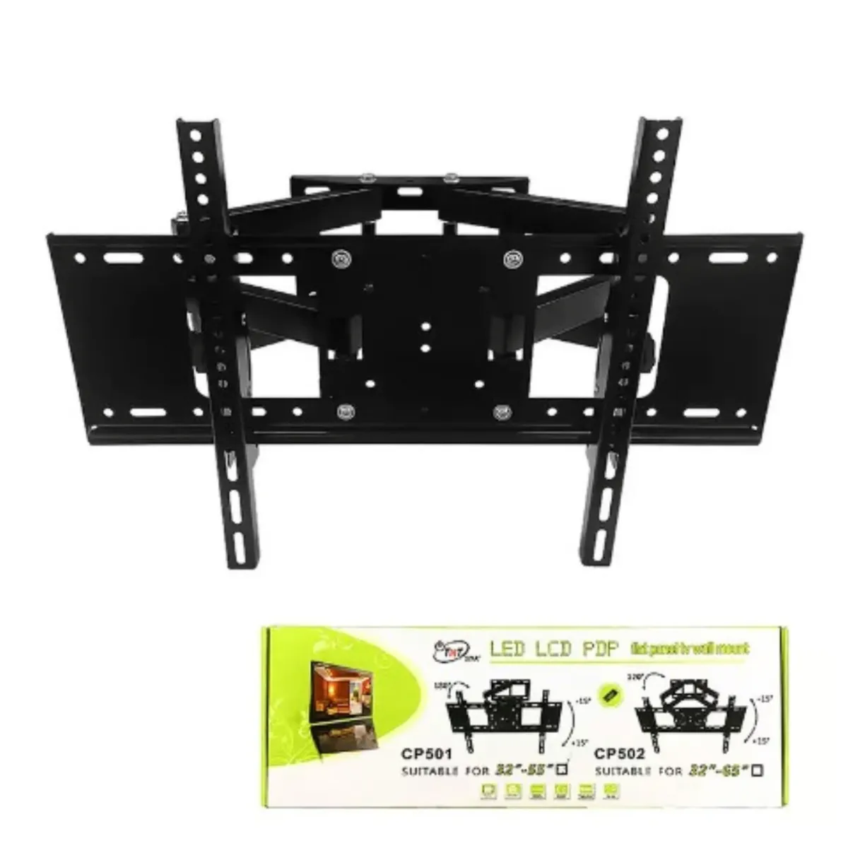 GENERICO - Soporte de pared para televisor de 32 a 80 CP-502 diseño Acordeon