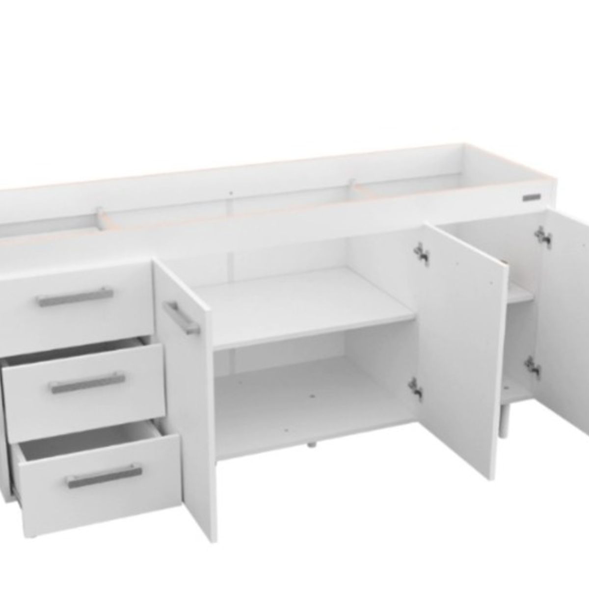 NACION MUEBLES - BAJO MESADA BLANCA NM