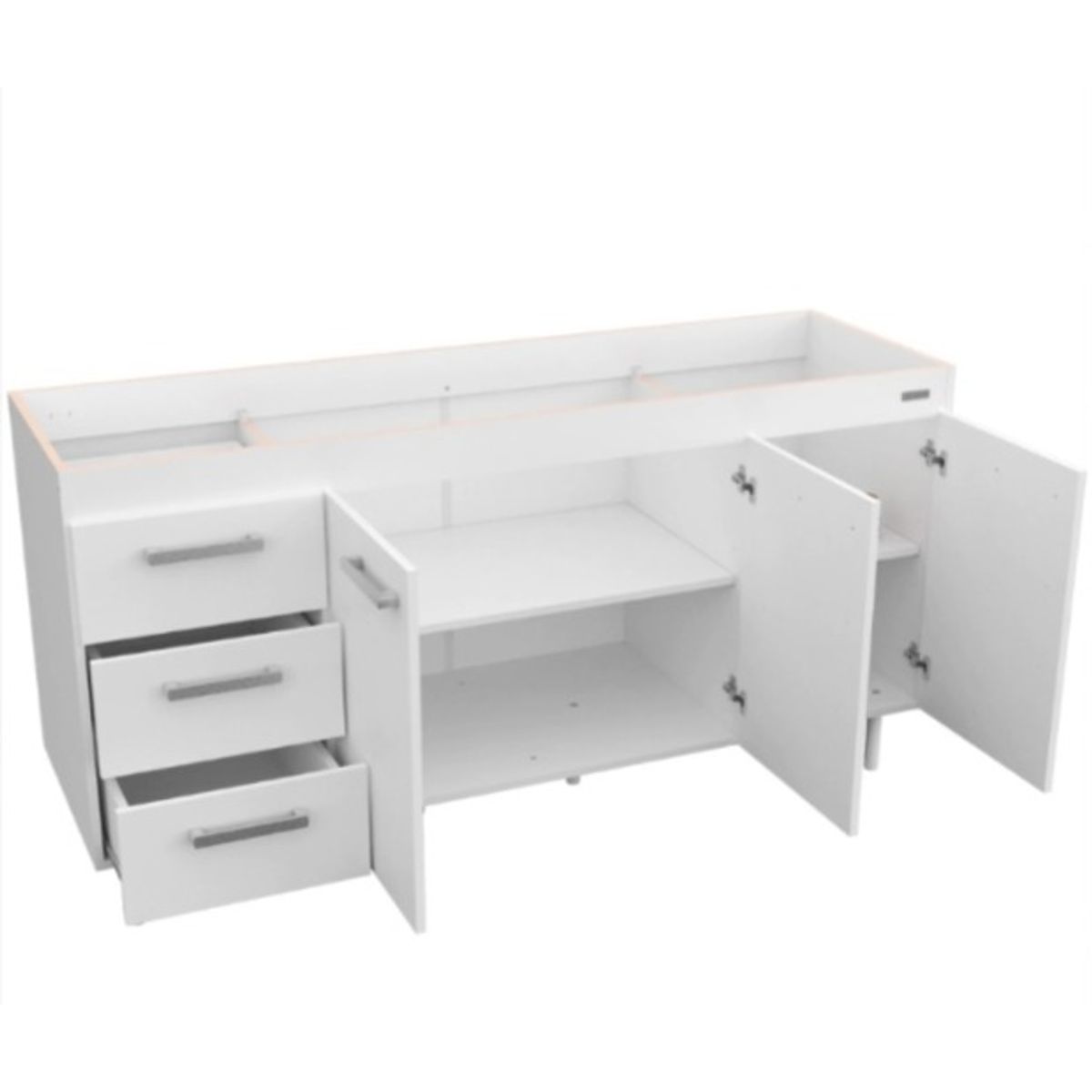 NACION MUEBLES - BAJO MESADA BLANCA NM