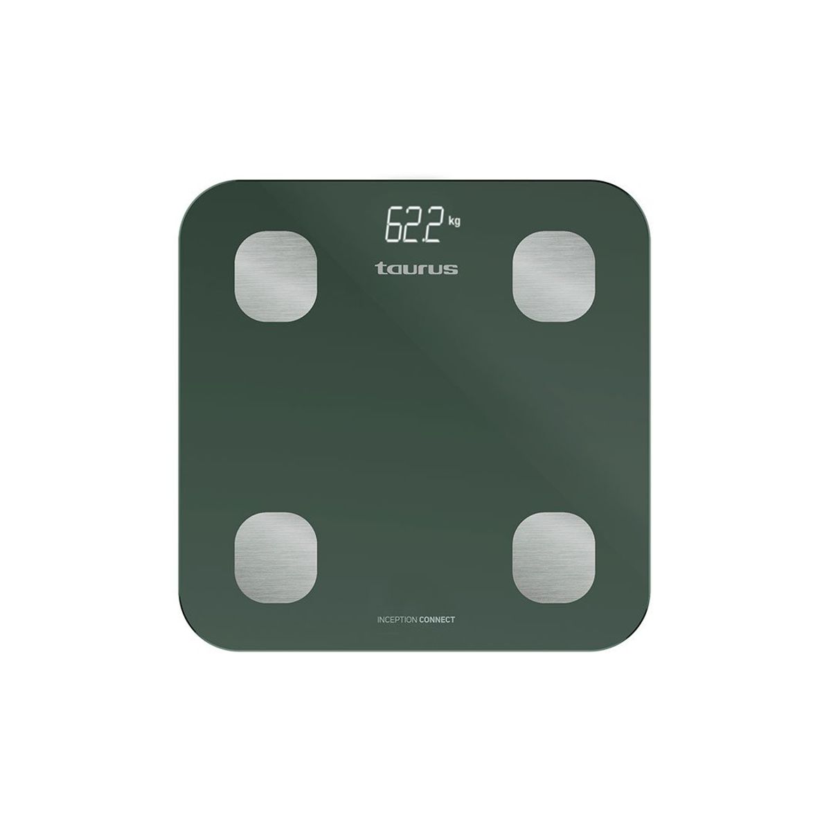 TAURUS - Balanza Taurus Negra de Vidrio Inception Connect Negro