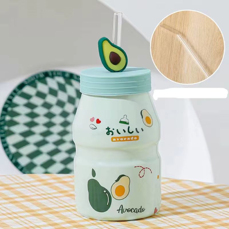 GENERICO - TAZA DE CERÁMICA ESTILO COREANO - AVOCADO