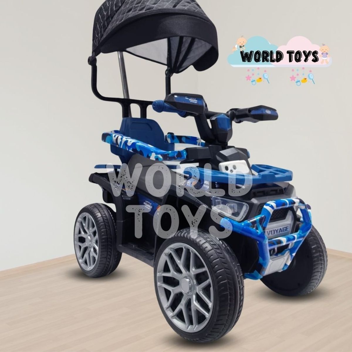 CONFORT - Correpasillo a Batería «TERRA FORCE» con Bluetooth Blue