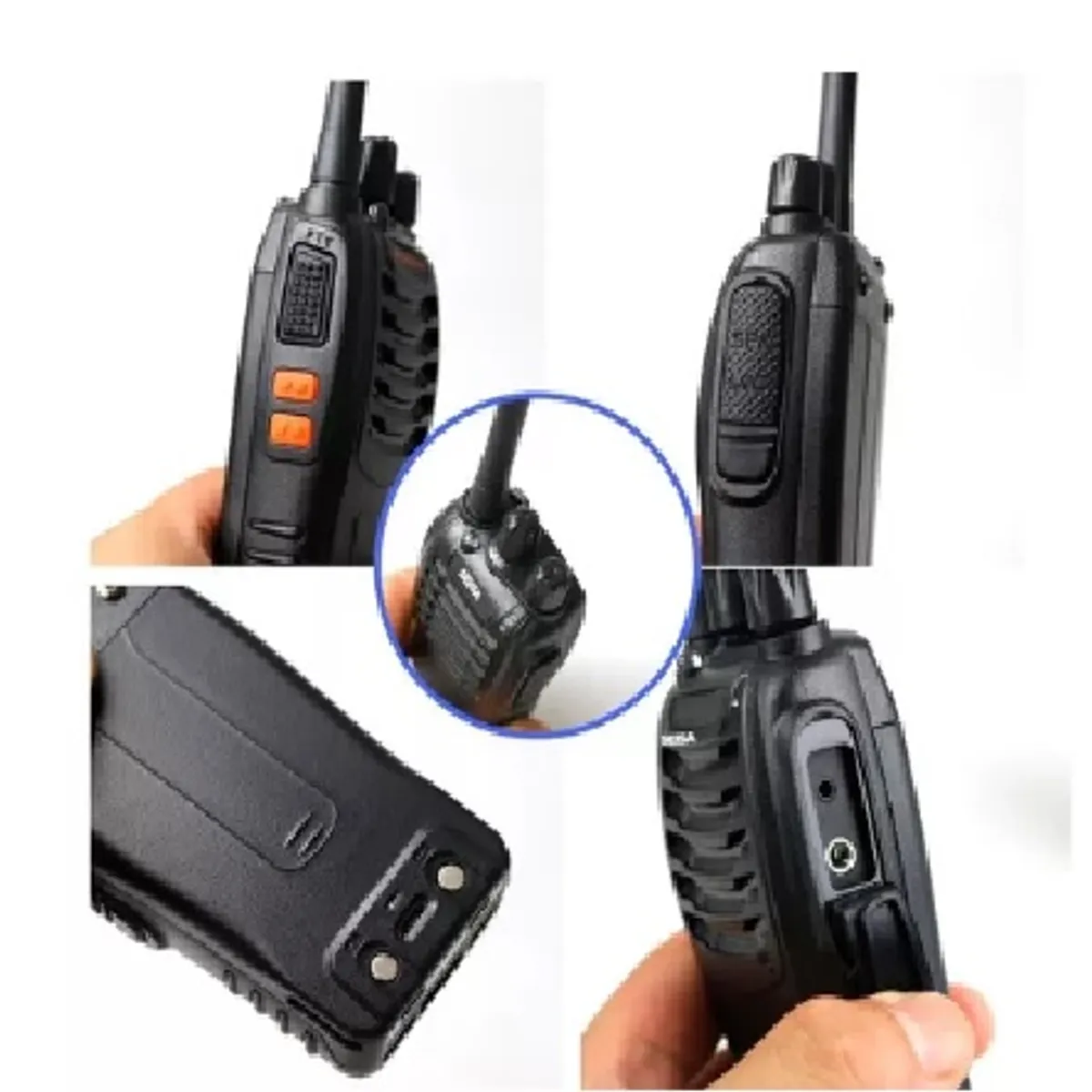 GENERICO - Walkie Talkie Radio Pack 2 Unid Portatil Transmisor Receptor