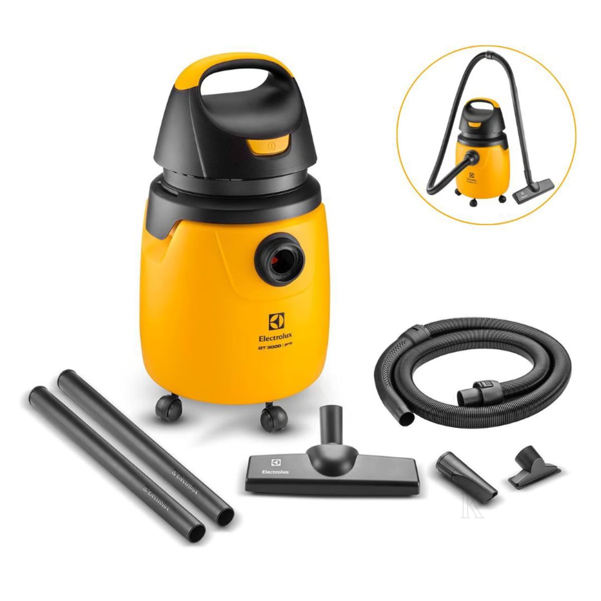 ELECTROLUX - Aspiradora De Polvo Y Agua Electrolux 20L 1300W