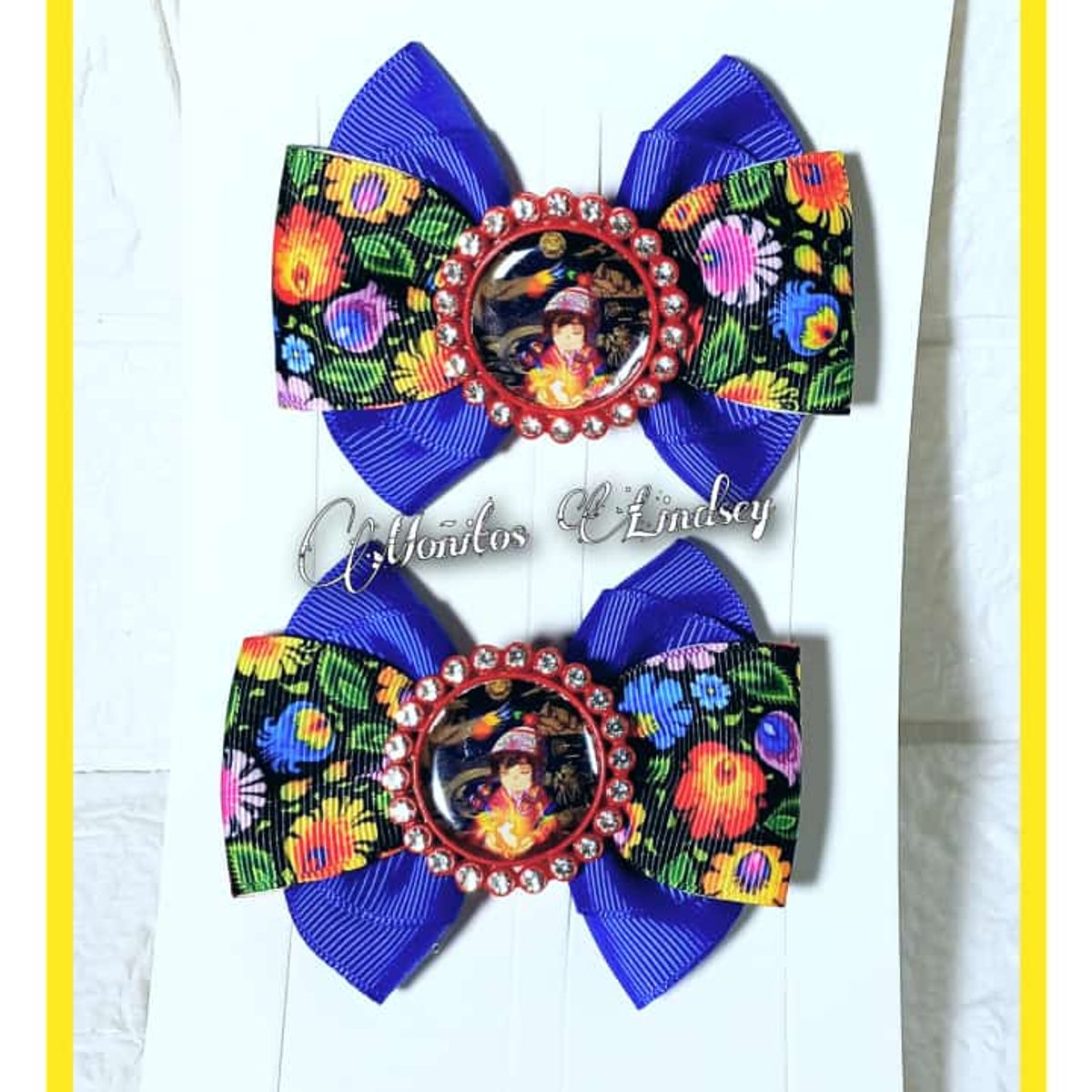 GENERICO - Parecitos Personajes para Niña - Moñitos Lindsey