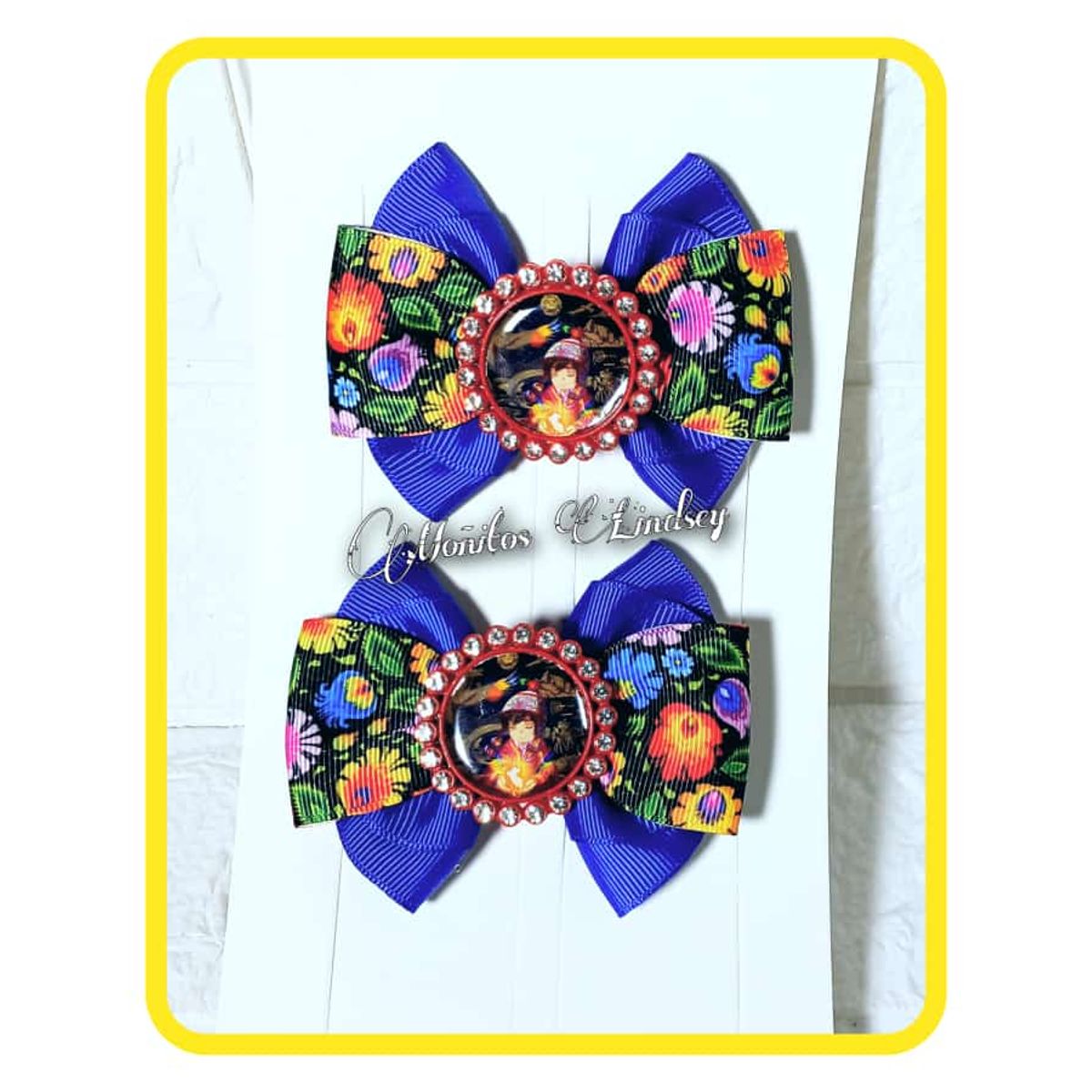 GENERICO - Parecitos Personajes para Niña - Moñitos Lindsey