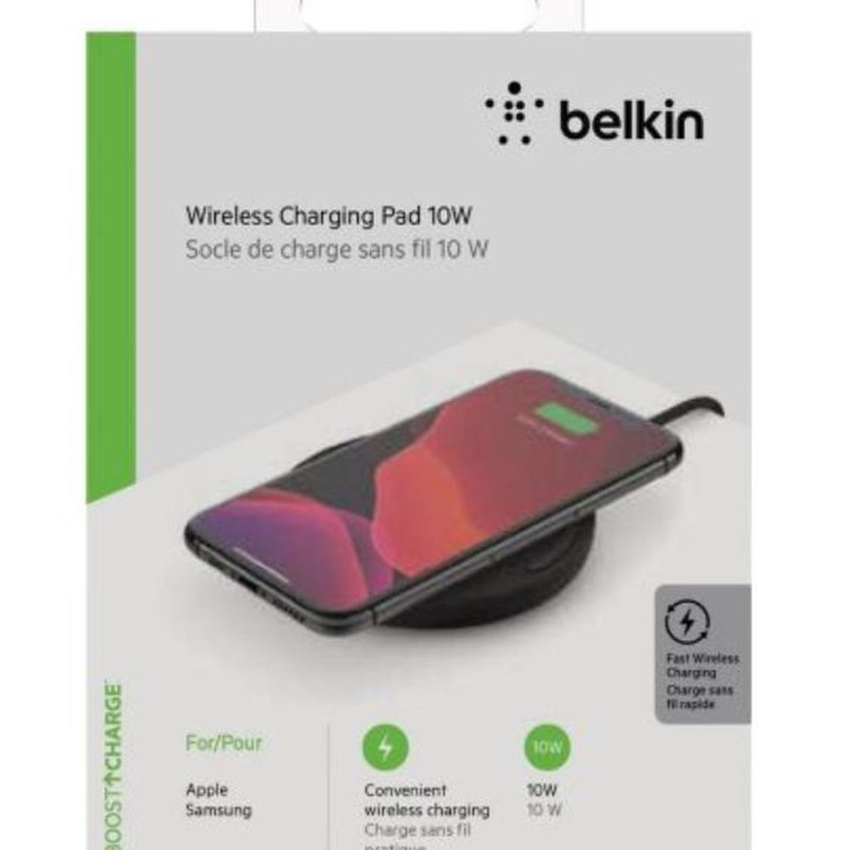 GENERICO - BELKIN Wireless Boost Charging Pad 10W