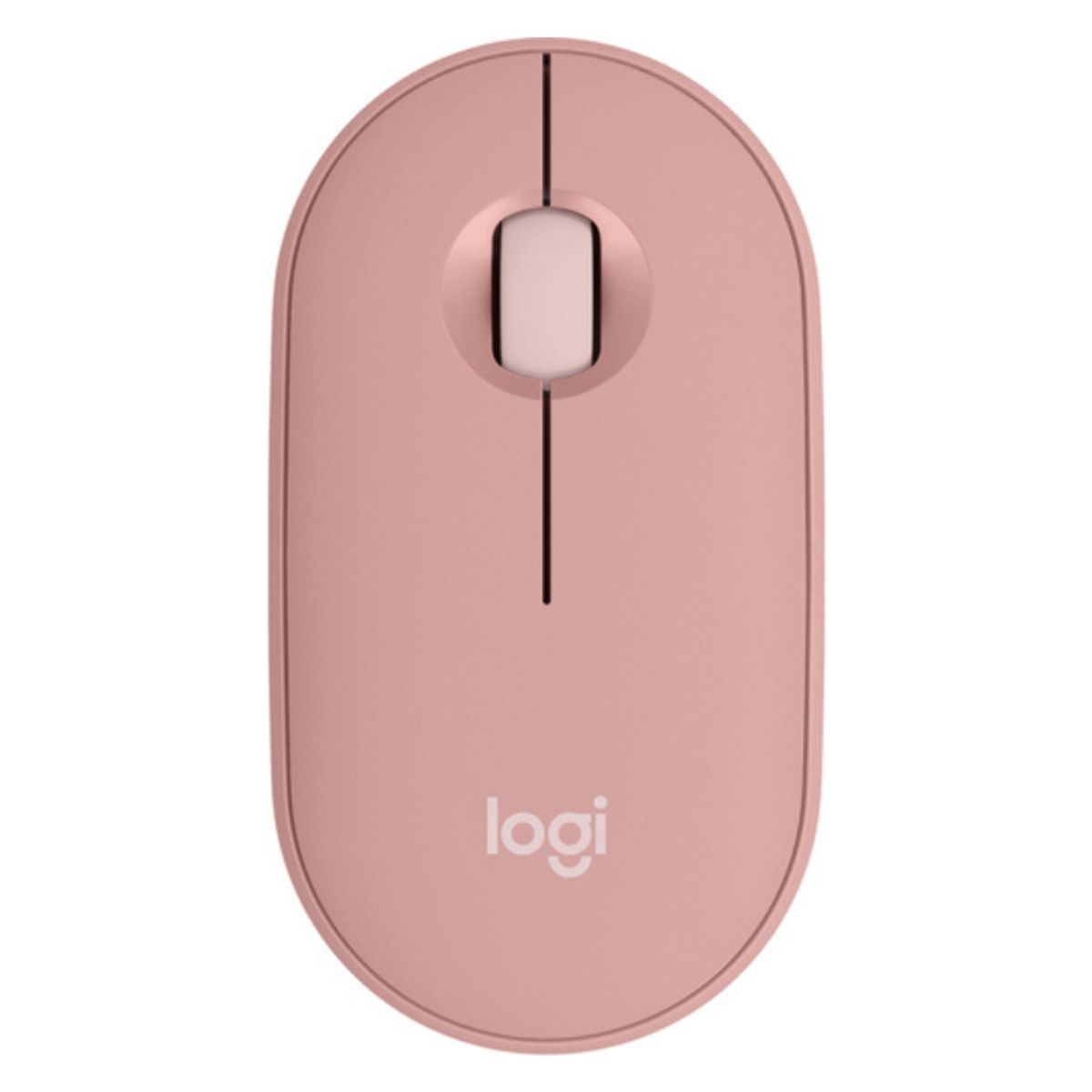 LOGITECH - Mouse Inalámbrico Logitech M350s Pebble Mouse ROSA