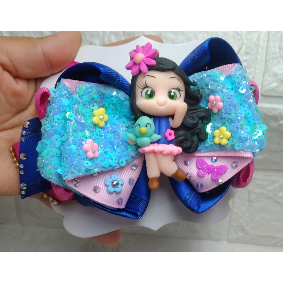 GENERICO - Lazo Niña Primavera para  Cabello Niña  - Moñitos Lindsey