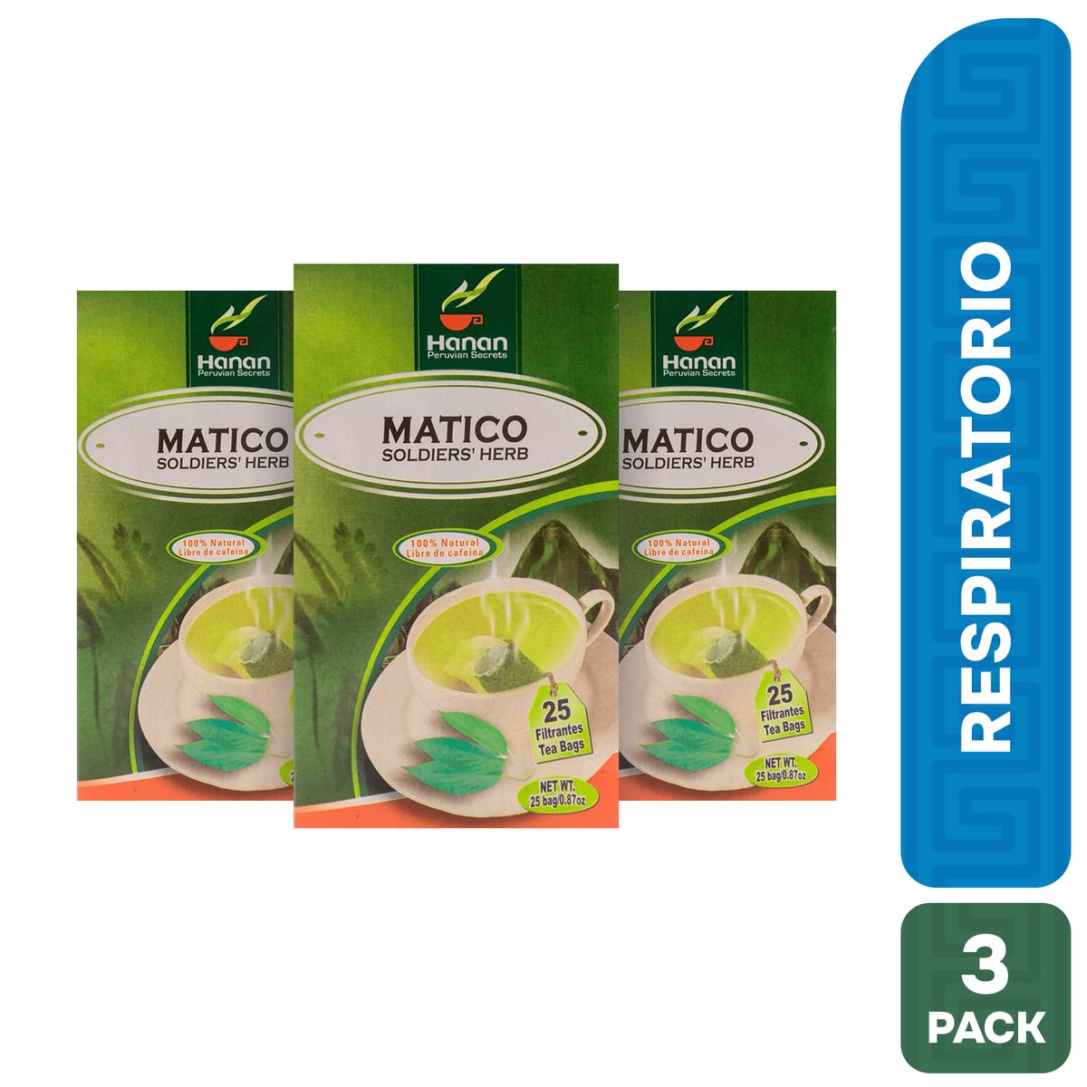 HANAN PERUVIAN SECRETS - Matico Filtrante Hanan 25 und