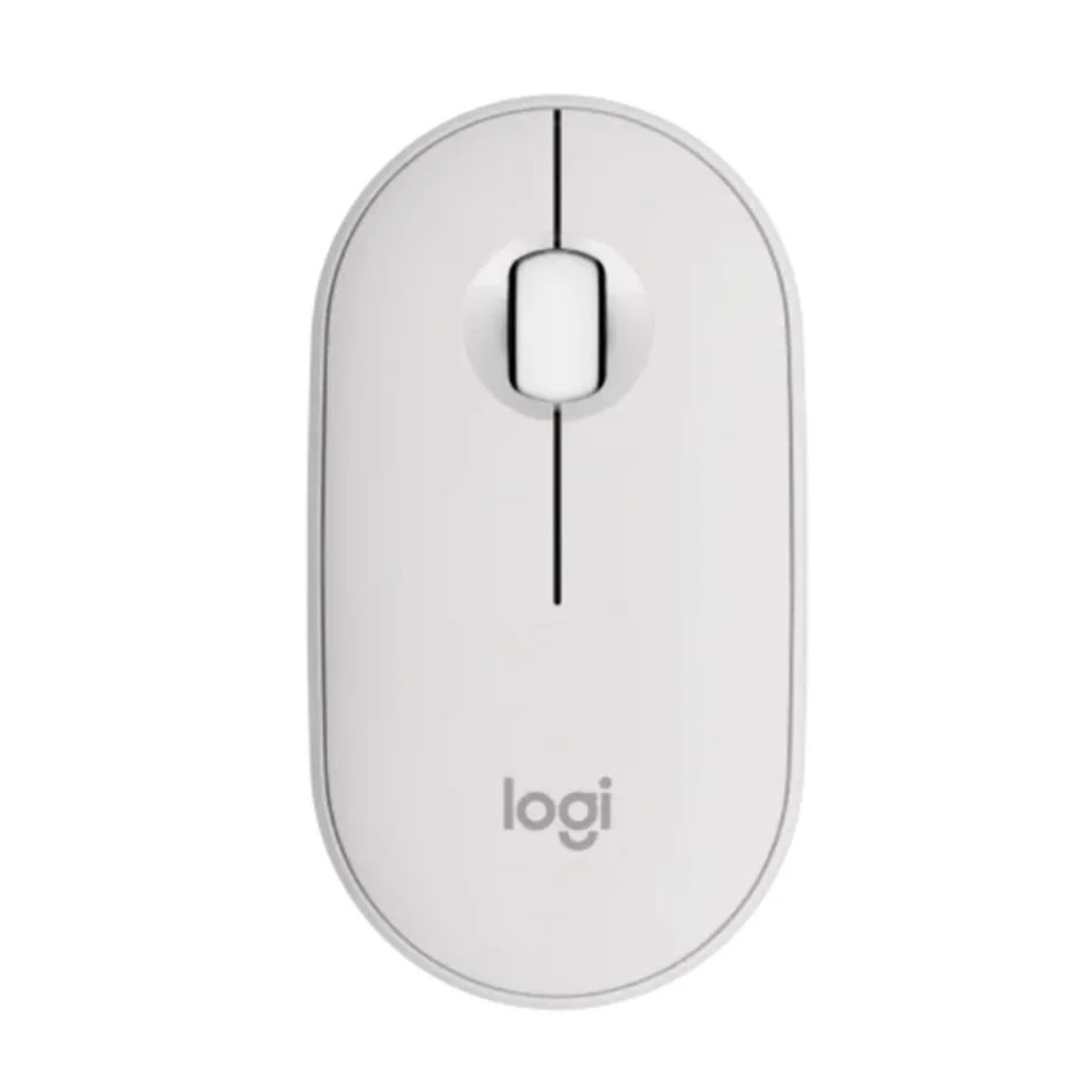 LOGITECH - Mouse Inalámbrico Logitech M350s Pebble Mouse BLANCO