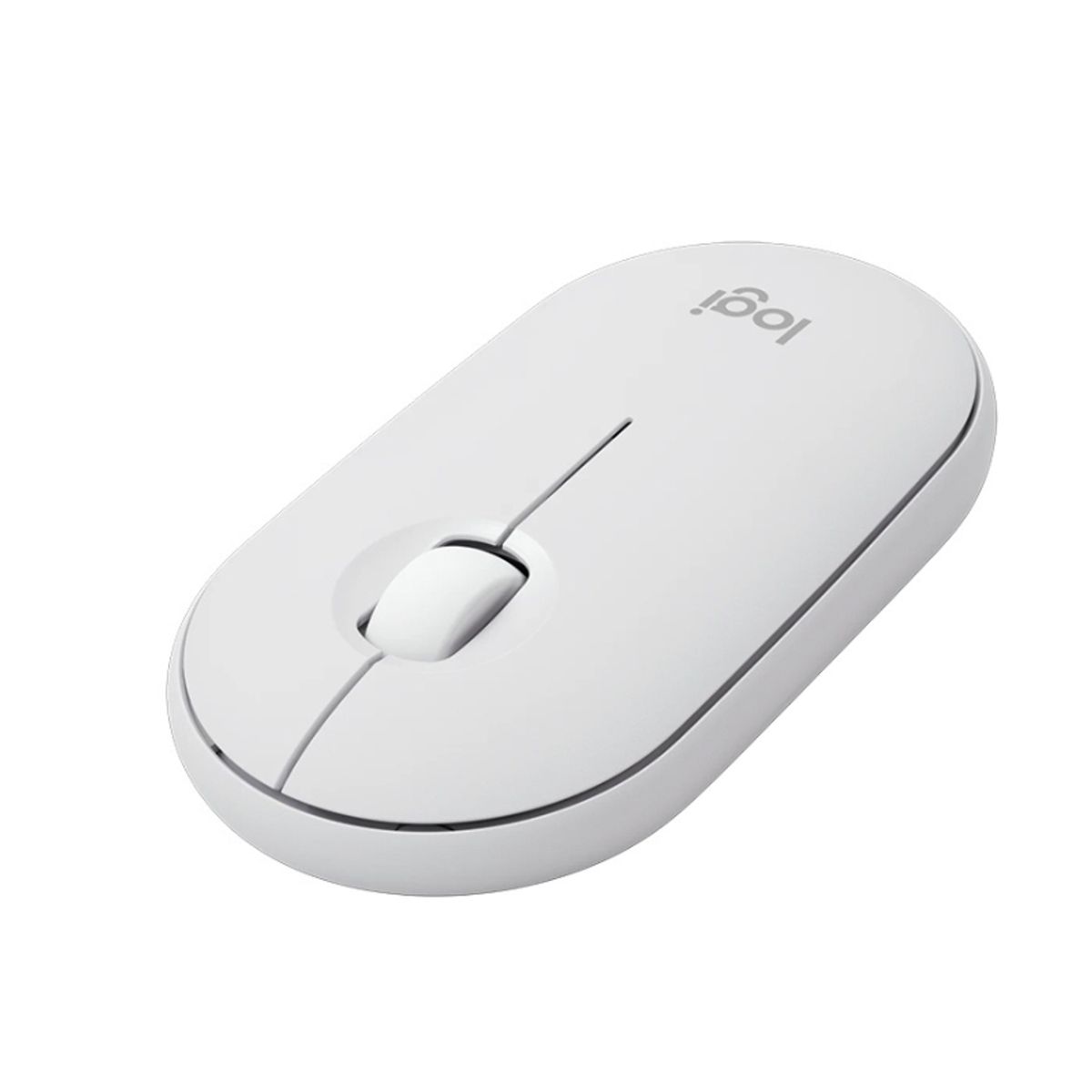 LOGITECH - Mouse Inalámbrico Logitech M350s Pebble Mouse BLANCO