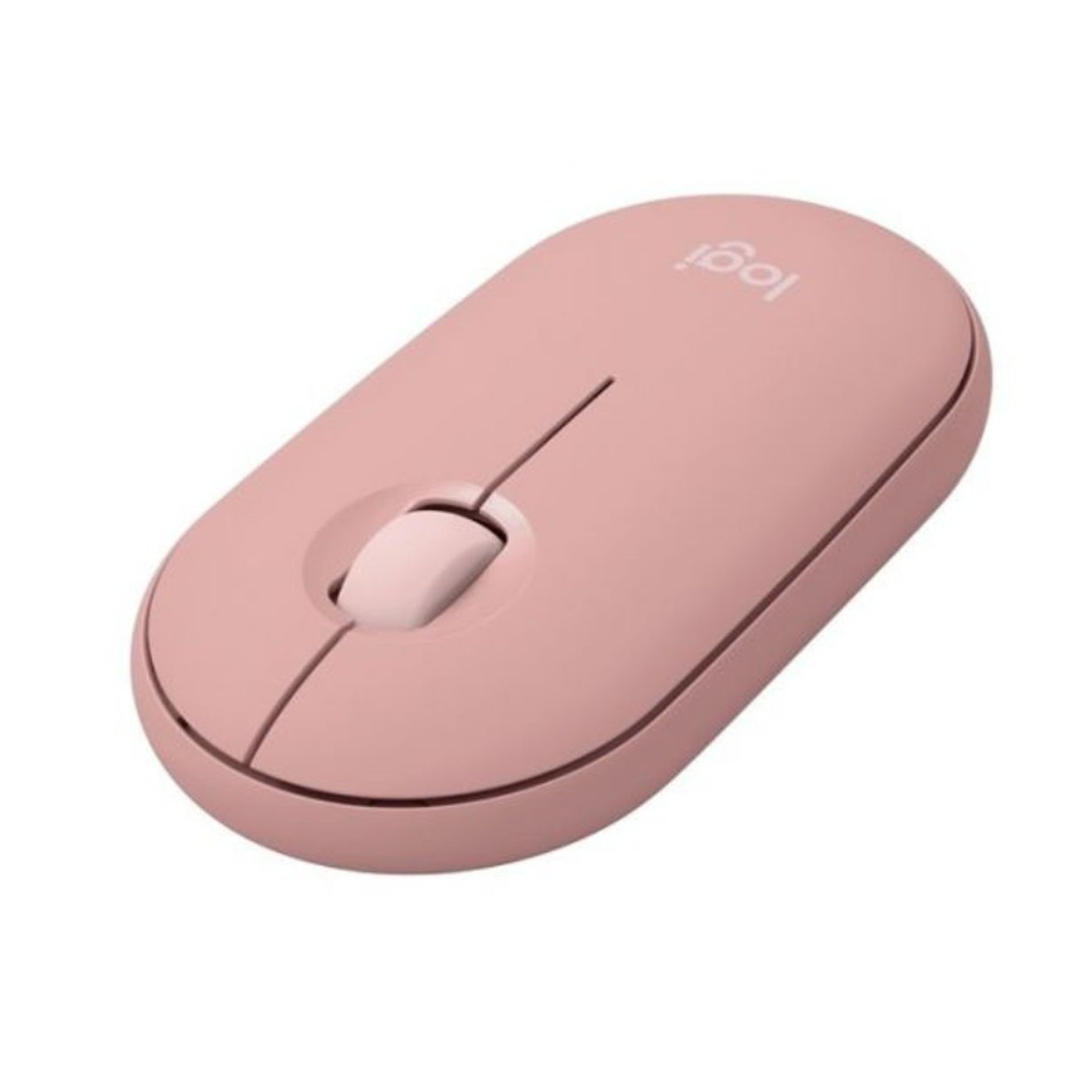 LOGITECH - Mouse Inalámbrico Logitech M350s Pebble Mouse ROSA