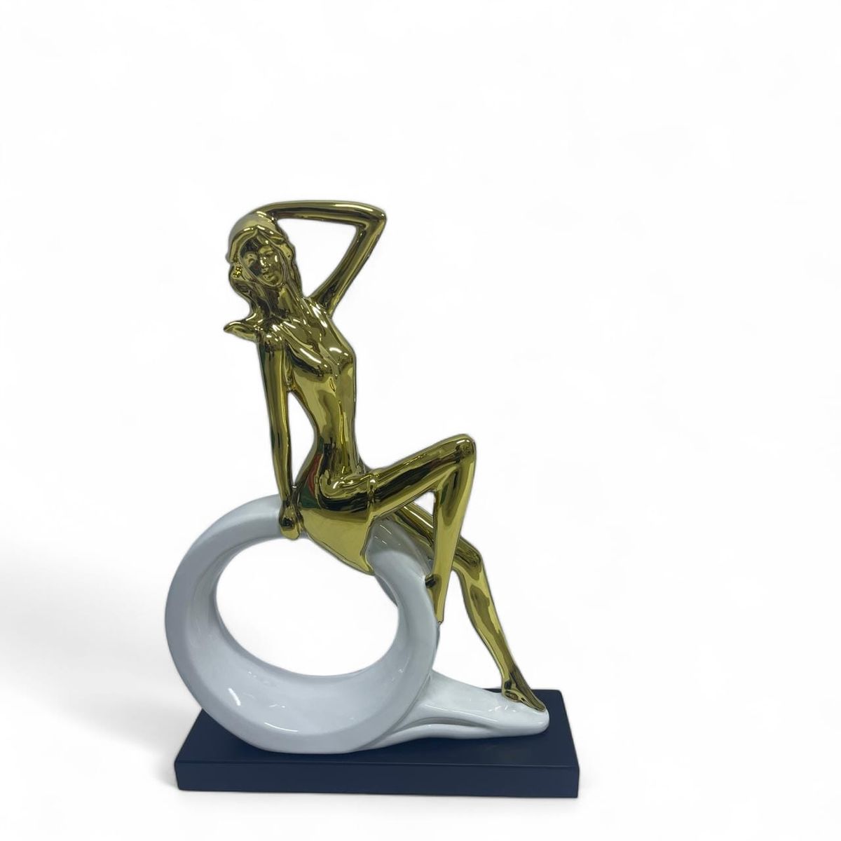 GENERICO - Adorno Escultura Mujer Abstracta 37x27cm