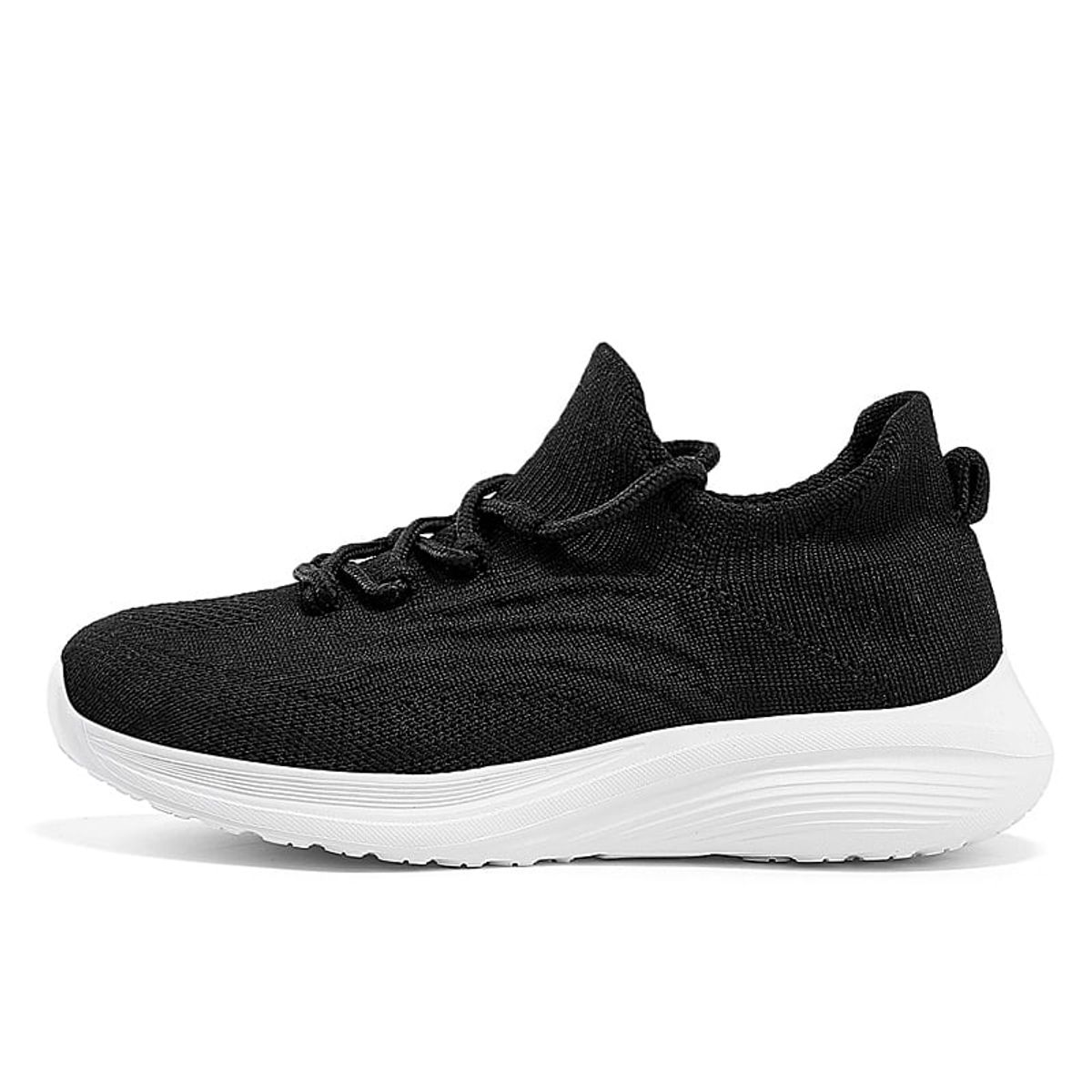 SHANDIAN - Zapatillas Running Mujer Negro