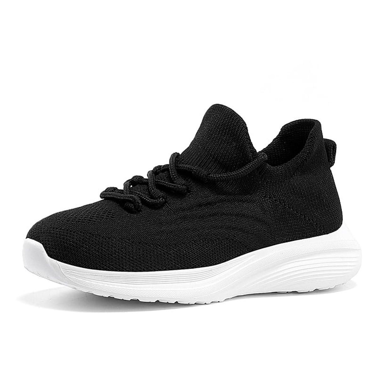 SHANDIAN - Zapatillas Running Mujer Negro
