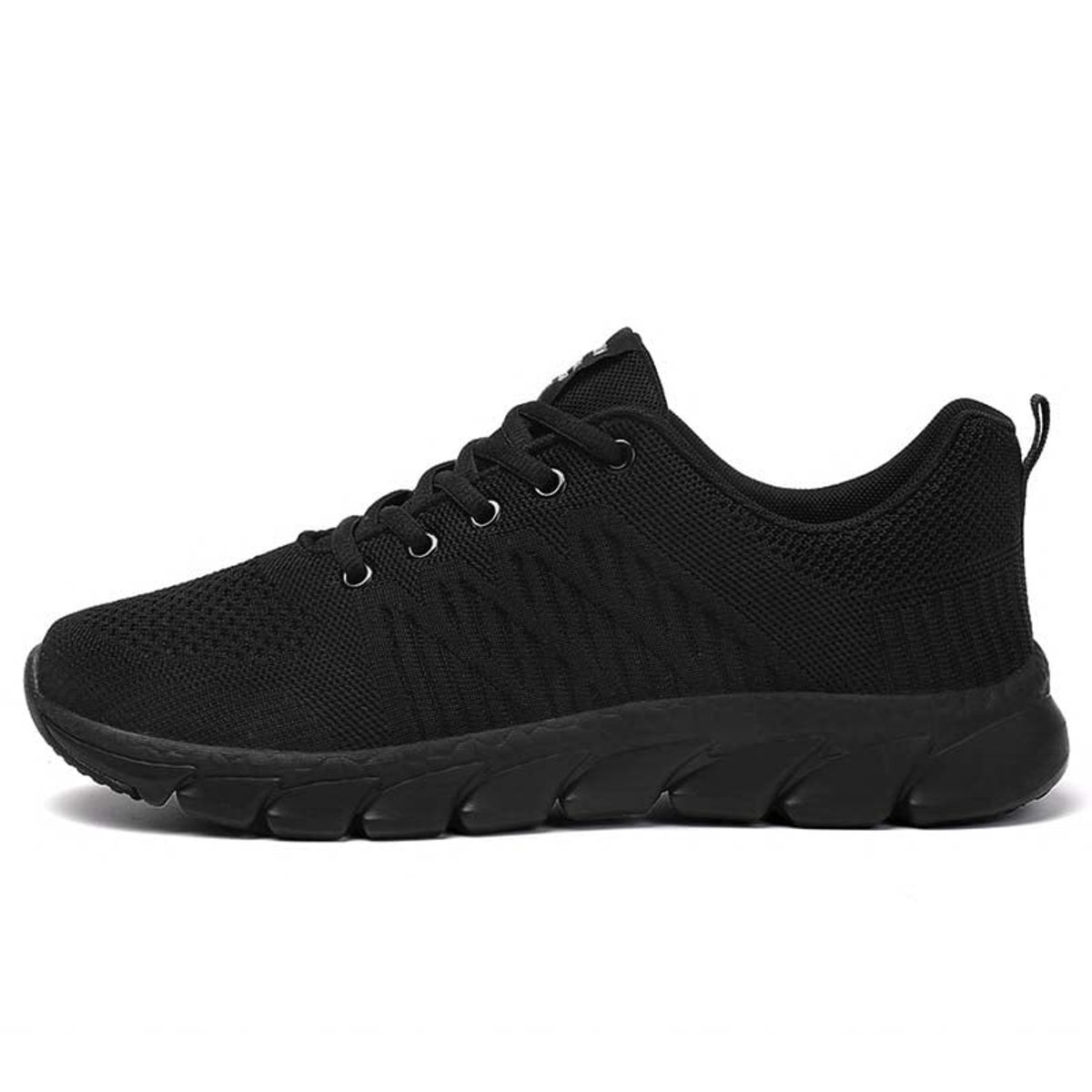 SHANDIAN - Zapatillas Running Hombre Negro