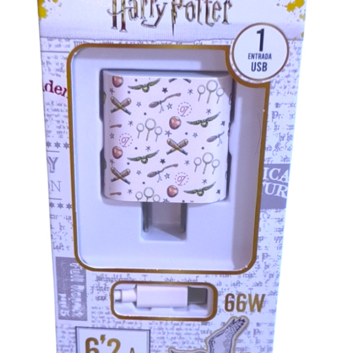 ROMAX - Cargador Tipo C Romax con diseño Harry Potter
