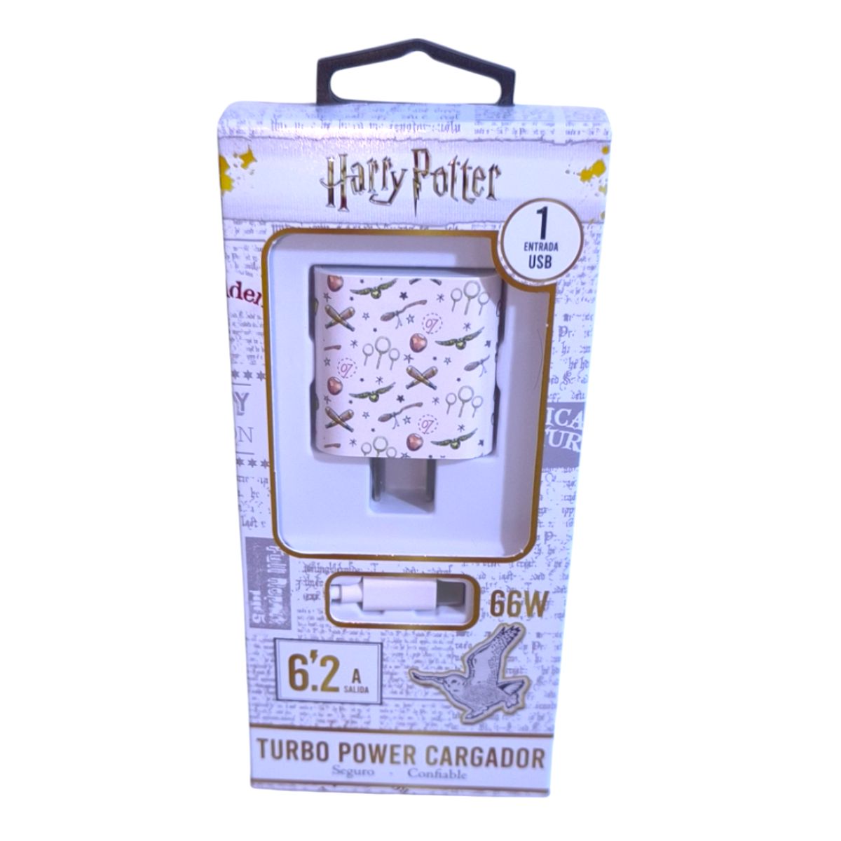 ROMAX - Cargador Tipo C Romax con diseño Harry Potter