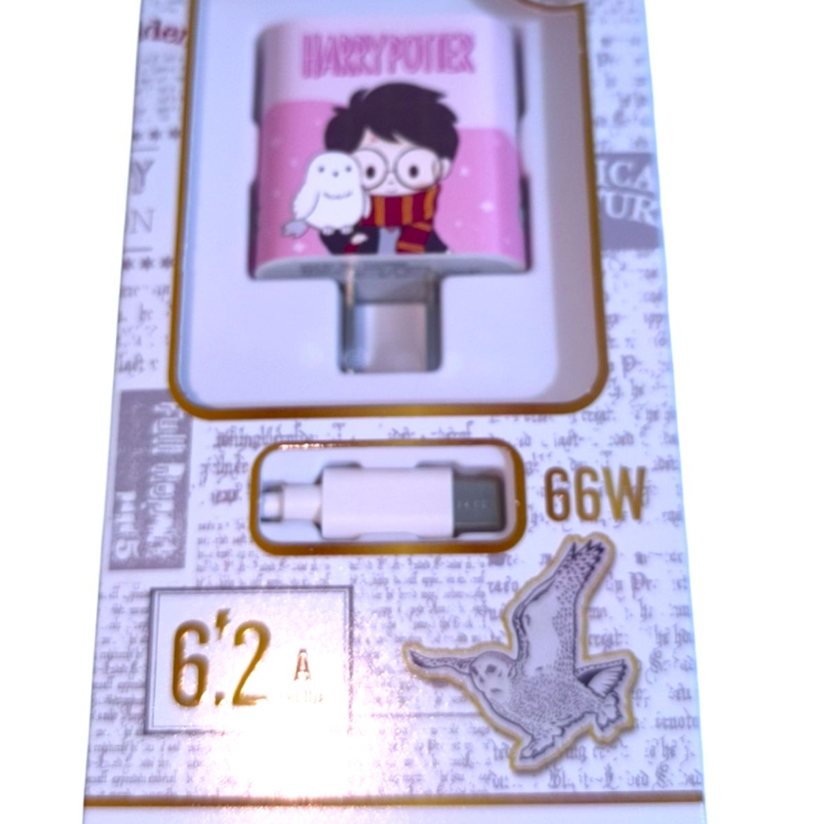 ROMAX - Cargador Tipo C Romax con diseño Harry Potter