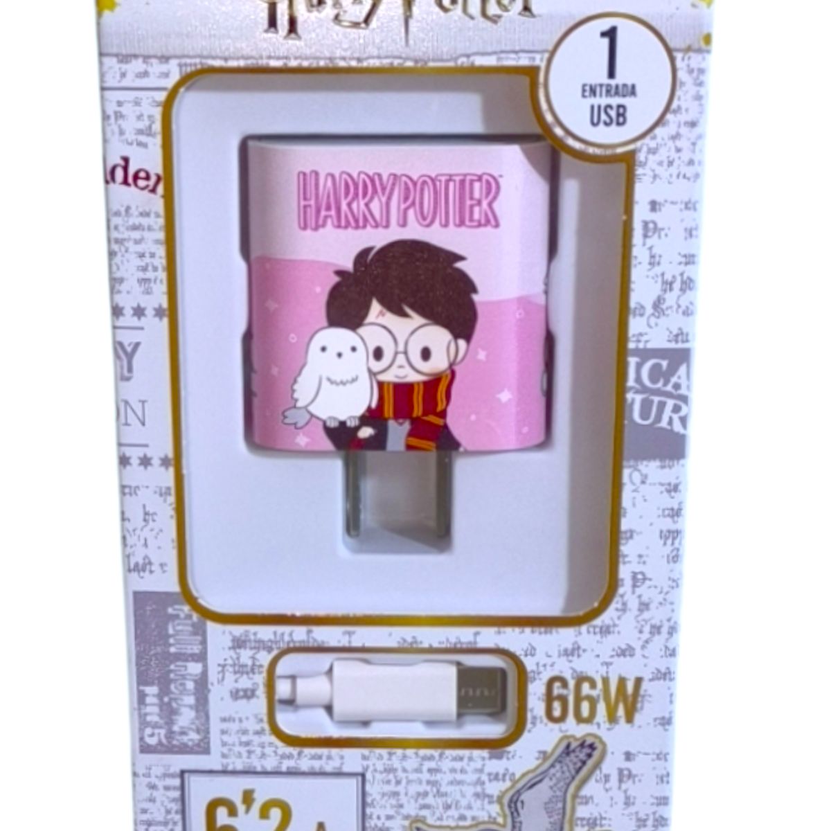 ROMAX - Cargador Tipo C Romax con diseño Harry Potter