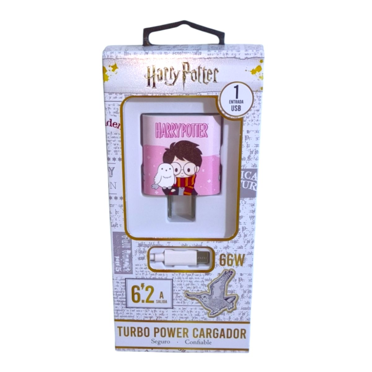 ROMAX - Cargador Tipo C Romax con diseño Harry Potter