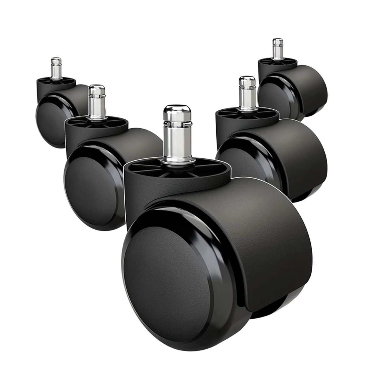 OFIDEAS - Ruedas Giratorias Para Sillas Oficina Europa 50 Mm x5 Unid Ofideas