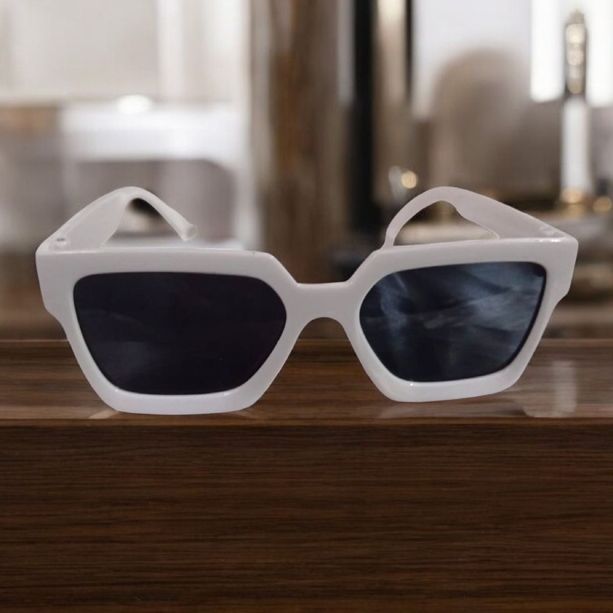 GENERICO - Gafas de Sol Infantil Polarizado Unisex PL5137 Blanco