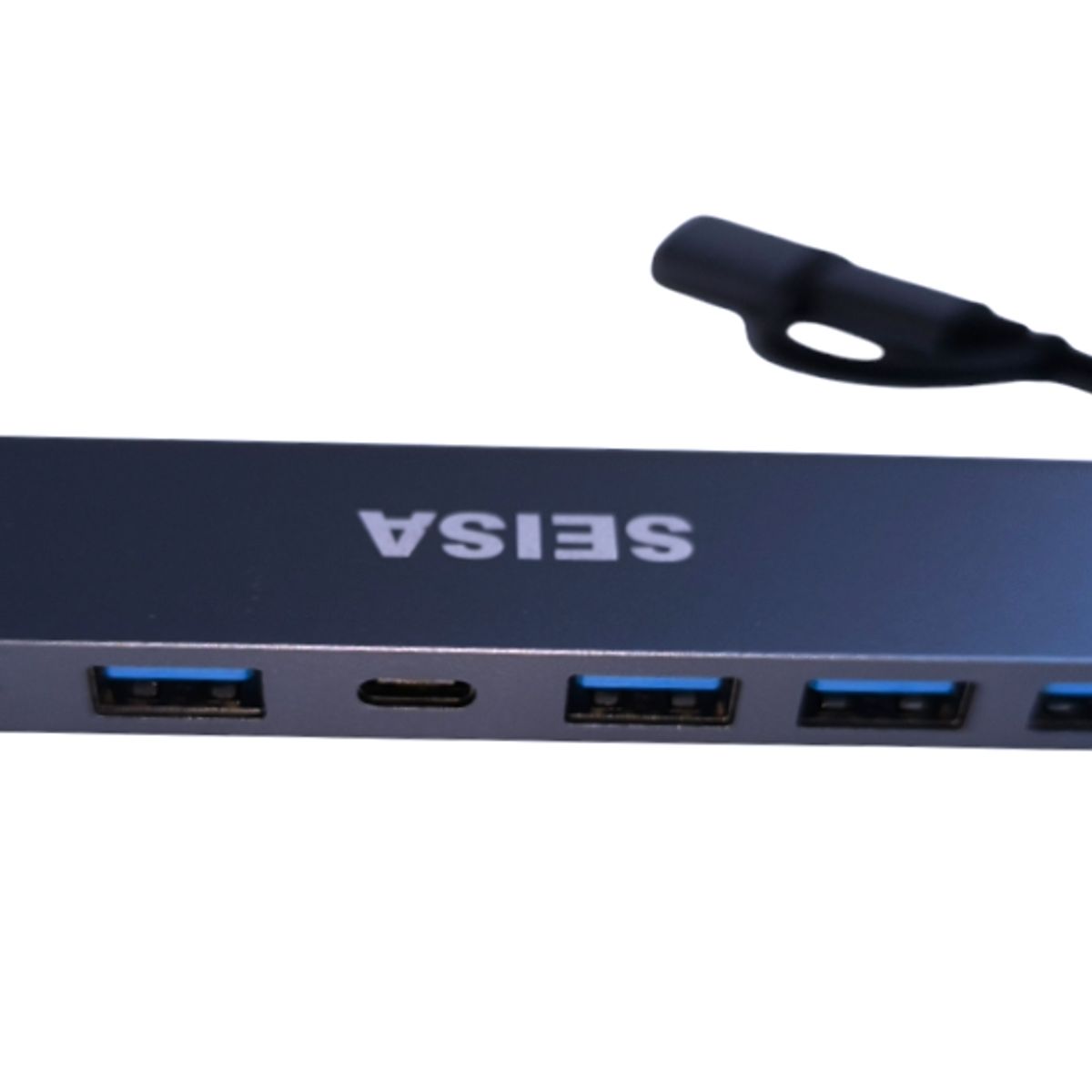 SEISA - Conector 7 en 1: Tipo C & USB 3.0 5 puertos USB + Puerto USB-C + 1DC