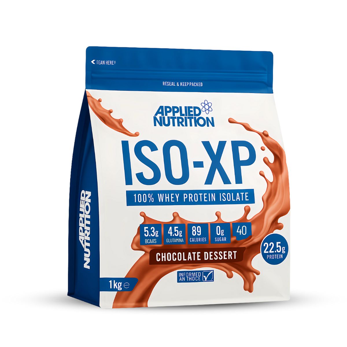 APPLIED NUTRITION - ISO XP 1 KG Proteina Isolatada - Chocolate Dessert