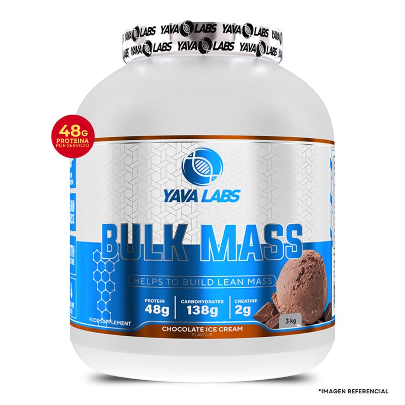 GENERICO - Bulk Mass 3 kg Chocolate - Ganador de Masa Yava Labs