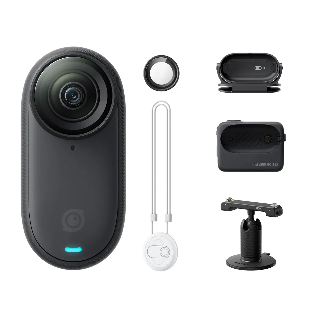 Insta360 - Cámara Insta360 GO 3S 64 GB - Negro