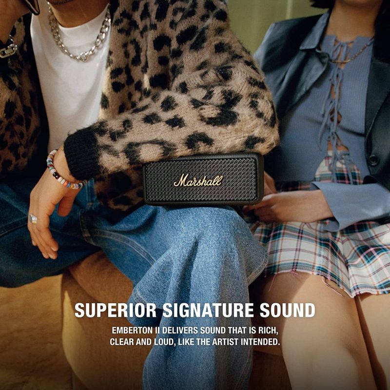 MARSHALL - MARSHALL EMBERTON II PARLANTE BLUETOOTH