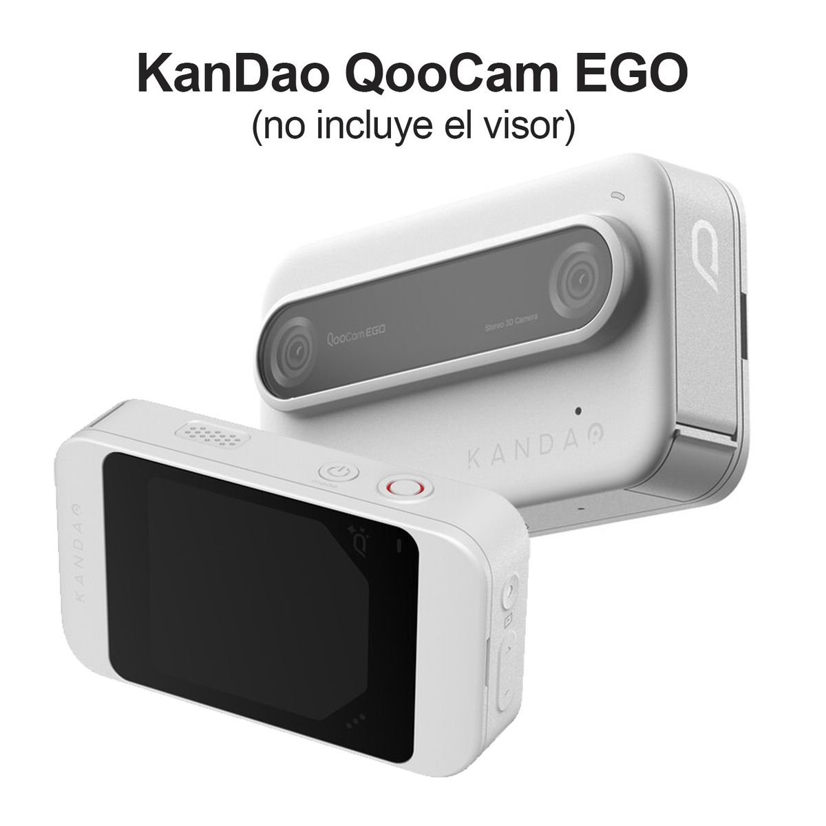 KANDAO - Cámara 3D de vídeo espacial KanDao EGO Blanco - Only Camera