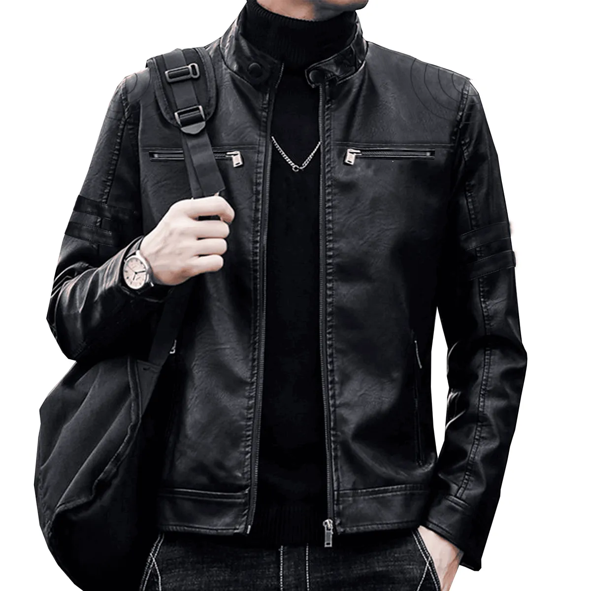 GENERICO - CASACA CUERO URBANO CALIDAD PRO SUPERIOR