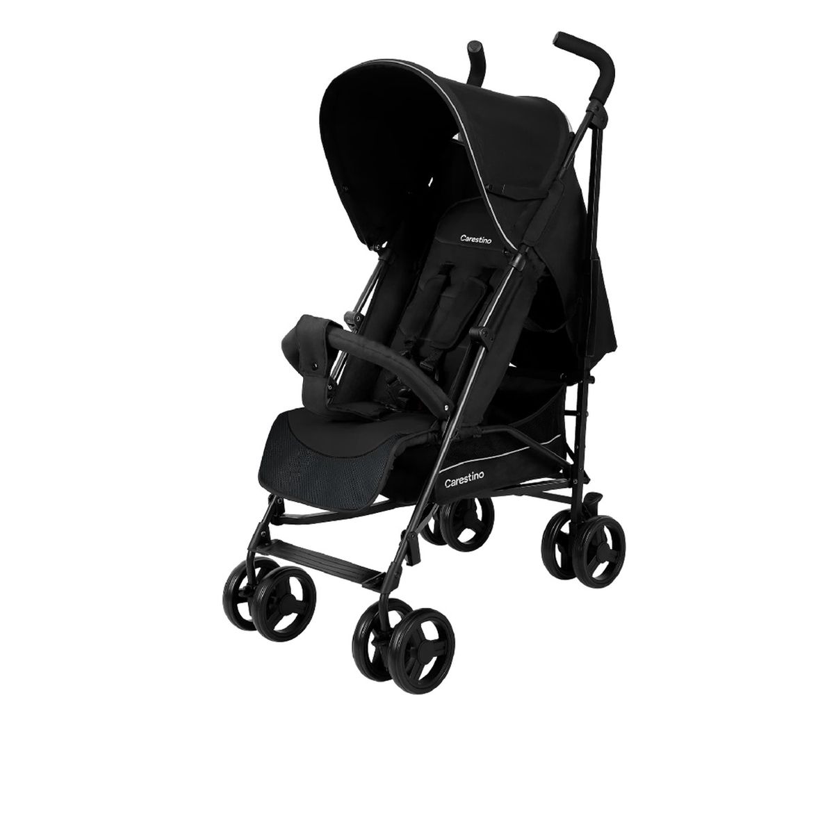 CARESTINO - Coche Baston Plegable «CAPRI» Negro