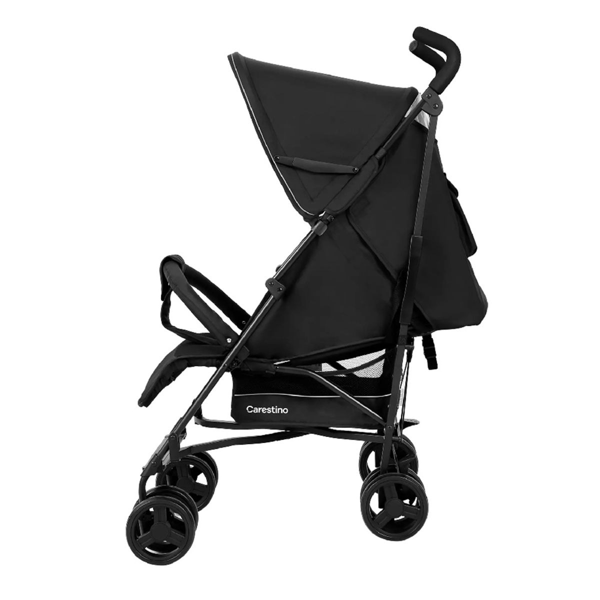 CARESTINO - Coche Baston Plegable «CAPRI» Negro