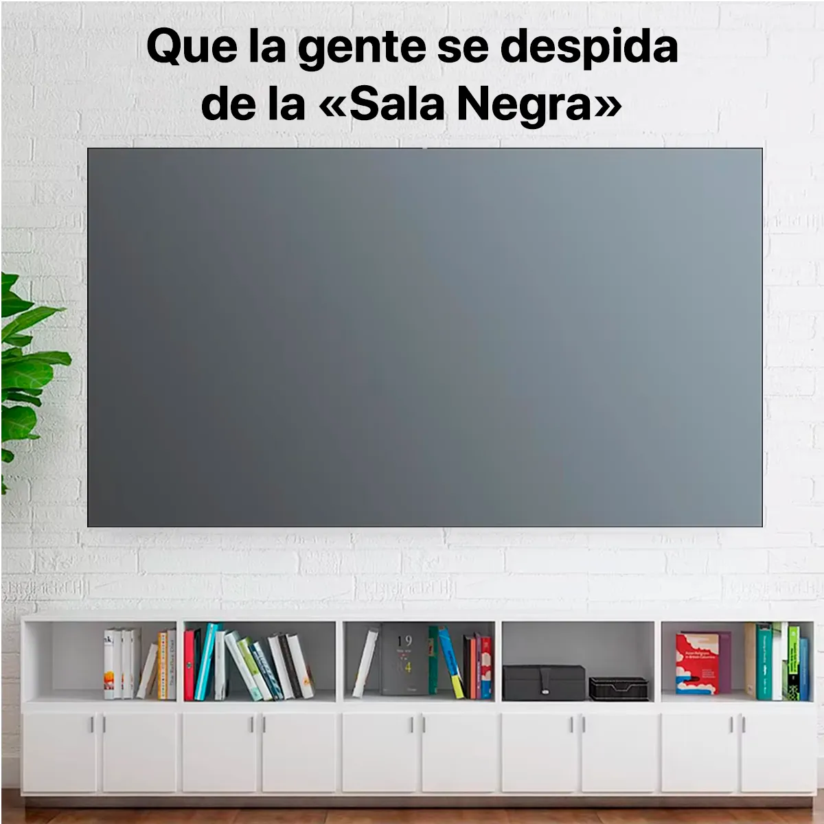 OWLENZ - Pantalla Ecran Reflectiva Para Proyector 80 Pulgadas Owlenz Gris