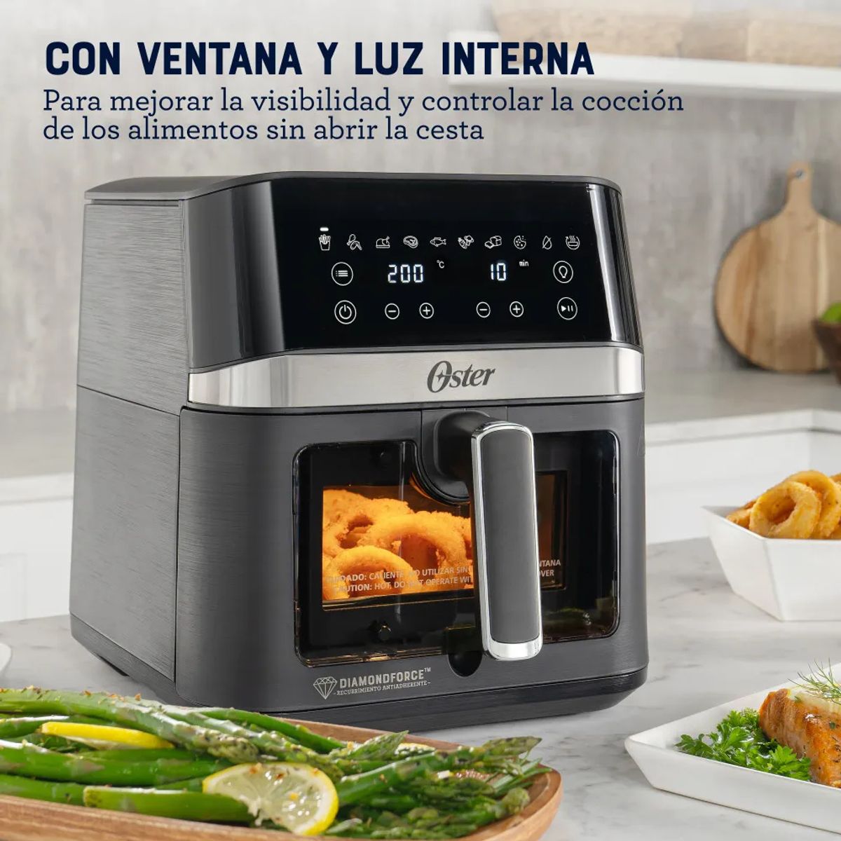 OSTER - Freidora de Aire Digital Oster 6L CKSTAF60WDDF