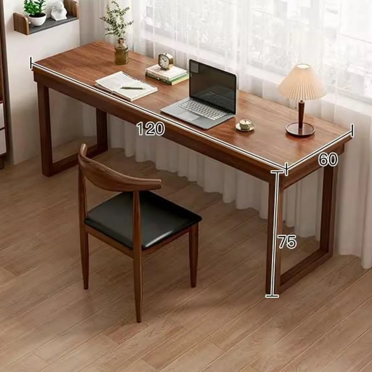 DMUEBLES - DM ESCRITORIO EJECUTIVO GERENCIA MOVI 120 CM - NOGAL